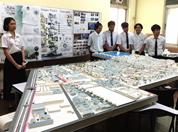 นศ.สถาปัตย์
นำเสนอการออกแบบโครงการพัฒนาพื้นที่รอบมหาวิทยาลัยราชภัฏสวนสุนันทา