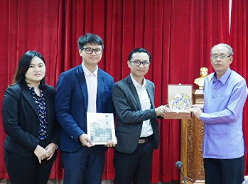 ผู้บริหารวิทยาลัยฯ
ได้รับเกียรติเข้าพบท่านอธิการบดีมหาวิทยาลัยสุภานุวงศ์