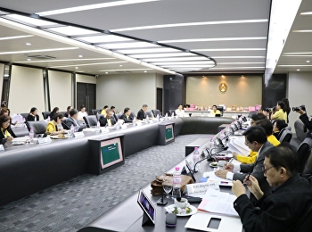 คณบดีวิทยาลัยสถาปัตยกรรมศาสตร์เข้าร่วมการประชุม
กบม.ครั้งที่ 5/12