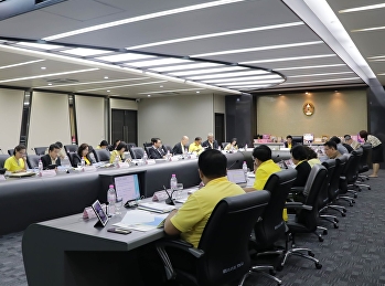 คณบดีวิทยาลัยสถาปัตยกรรมศาสตร์
เข้าร่วมประชุมสภาวิชาการ ครั้งที่ 5/62