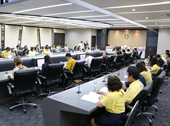 ประชุมคณะกรรมการประกันคุณภาพการศึกษาภายใน
ประจำปีการศึกษา 2561