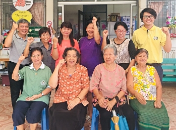 คณะทำงานโครงการบริการวิชาการพร้อมทีมงานลงพื้นที่ชุมชนวัดสวัสดิ์วารีสีมาราม
เขตดุสิต