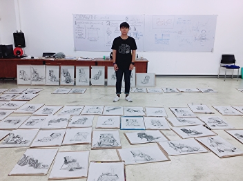 “Practical preparation program for
drawing and writing in Architectural
works #4“