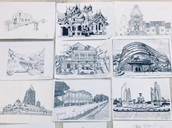 “Practical preparation program for
drawing and writing in Architectural
works #10“