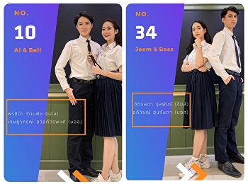 ร่วมส่งแรงเชียร์นักศึกษาต้นแบบ :
แก้วรวมช่อ 2562