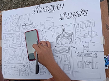 “Students’ Tourist Mapping at Mitrkam
Samsen Community”