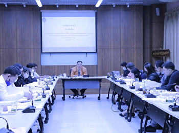 รองคณบดีฝ่ายกิจการนักศึกษาร่วมประชุมคณะกรรมการบริหารกองทุนพัฒนานักศึกษา
ครั้งที่ 4/2563
