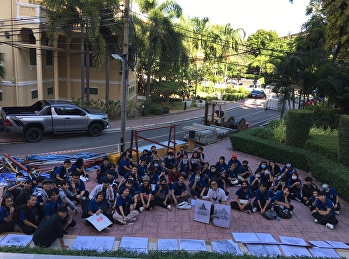 ปี 1 สถาปัตย์ กับรายวิชาวาดเส้น
ลงพื้นที่ภายในรั้วมหาวิทยาลัย’สวนสุนันทา
หามุมที่ชอบ เลือกมุมที่ใช่..