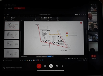 ตรวจวิทยานิพนธ์นักศึกษาชั้นปีที่ 5
แบบออนไลน์