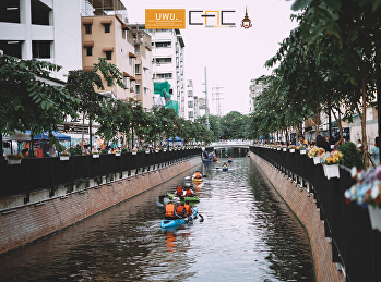 โครงการวิจัยการท่องเที่ยวเชิงวิทัศน์ภูมิปัญญาไทยในพื้นที่เกาะรัตนโกสินทร์
ลงพื้นที่สำรวจ  : คลองโอ่งอ่าง