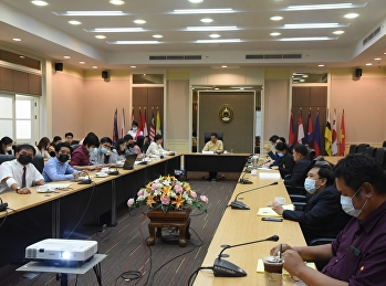 ผู้บริหารวิทยาลัยร่วมประชุมคณะกรรมการดำเนินงานทำนุบำรุงศิลปะและวัฒนธรรมและเอกลักษณ์
ประจำปีการศึกษา 2563