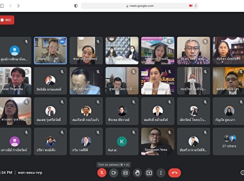 คณบดีวิทยาลัยสถาปัตยกรรมศาสตร์เข้าร่วมประชุมรายงานการดำเนินงาน
มหาวิทยาลัยราชภัฏสวนสุนันทา