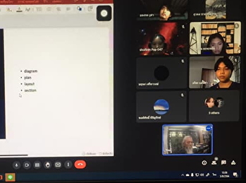 การเรียนการสอนออนไลน์  ARD2203
การออกแบบสถาปัตยกรรม 3