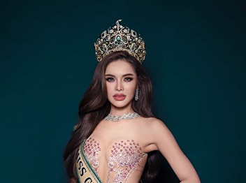 alumnus of the Faculty of Management
Science. Suan Sunandha Rajabhat
University Won the first place in the
Miss Grand Thailand 2023 contest