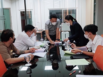 ประชุมงานปรับปรุงสนามกีฬาอเนกประสงค์
อาคารศูนย์สุขภาพและกีฬา ประจำปีงบประมาณ
2566 ครั้งที่ 11/2566