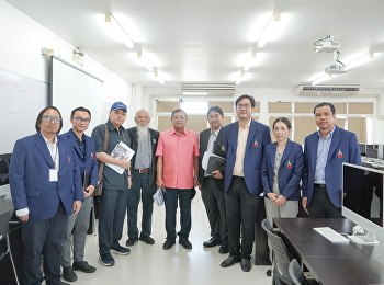 ต้อนรับคณะกรรมการติดตามตรวจสอบและประเมินผลงานของมหาวิทยาลัย