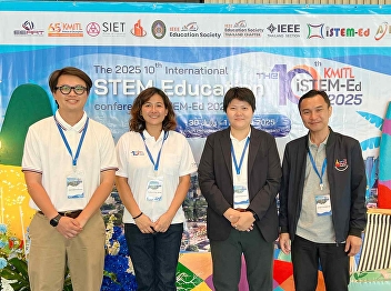 presented a research paper titled “STEM
to STEAM: Paper-based Robotics Kits for
Enhancing STEAM Learning and Skills”