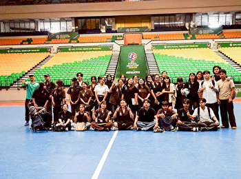 ศึกษาดูงานการออกแบบสถาปัตยกรรมในชีวิตจริง
ณ สนามกีฬา บางกอกอารีน่า