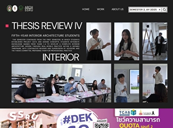 Thesis Examination Interior Architecture
Program