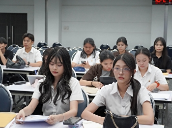 ปฐมนิเทศโครงการวิทยานิพนธ์
สาขาวิชาสถาปัตยกรรมภายใน ภาคเรียนที่
1/2569