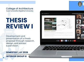 Thesis Review – Interior Architecture
Program, Academic Year 2026